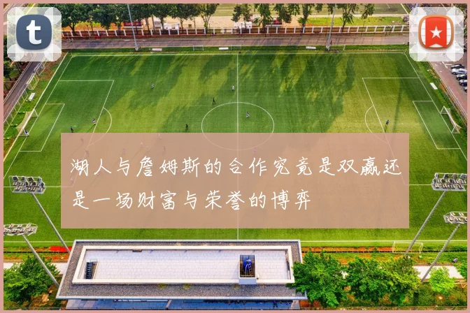 湖人与詹姆斯的合作究竟是双赢还是一场财富与荣誉的博弈